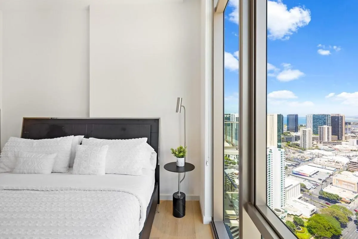 New Luxury Penthouse! Sky Ala Moana 2Bedroom Honolulu Apartmán
