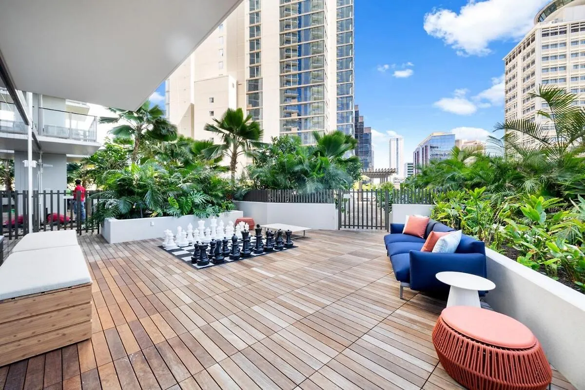 Apartmán New Luxury Penthouse! Sky Ala Moana 2Bedroom Honolulu