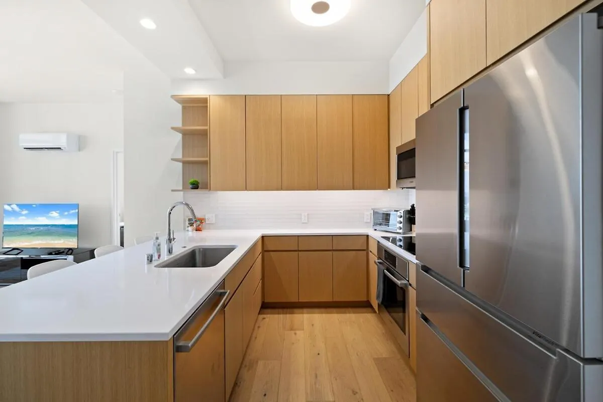 Apartmán New Luxury Penthouse! Sky Ala Moana 2Bedroom Honolulu USA